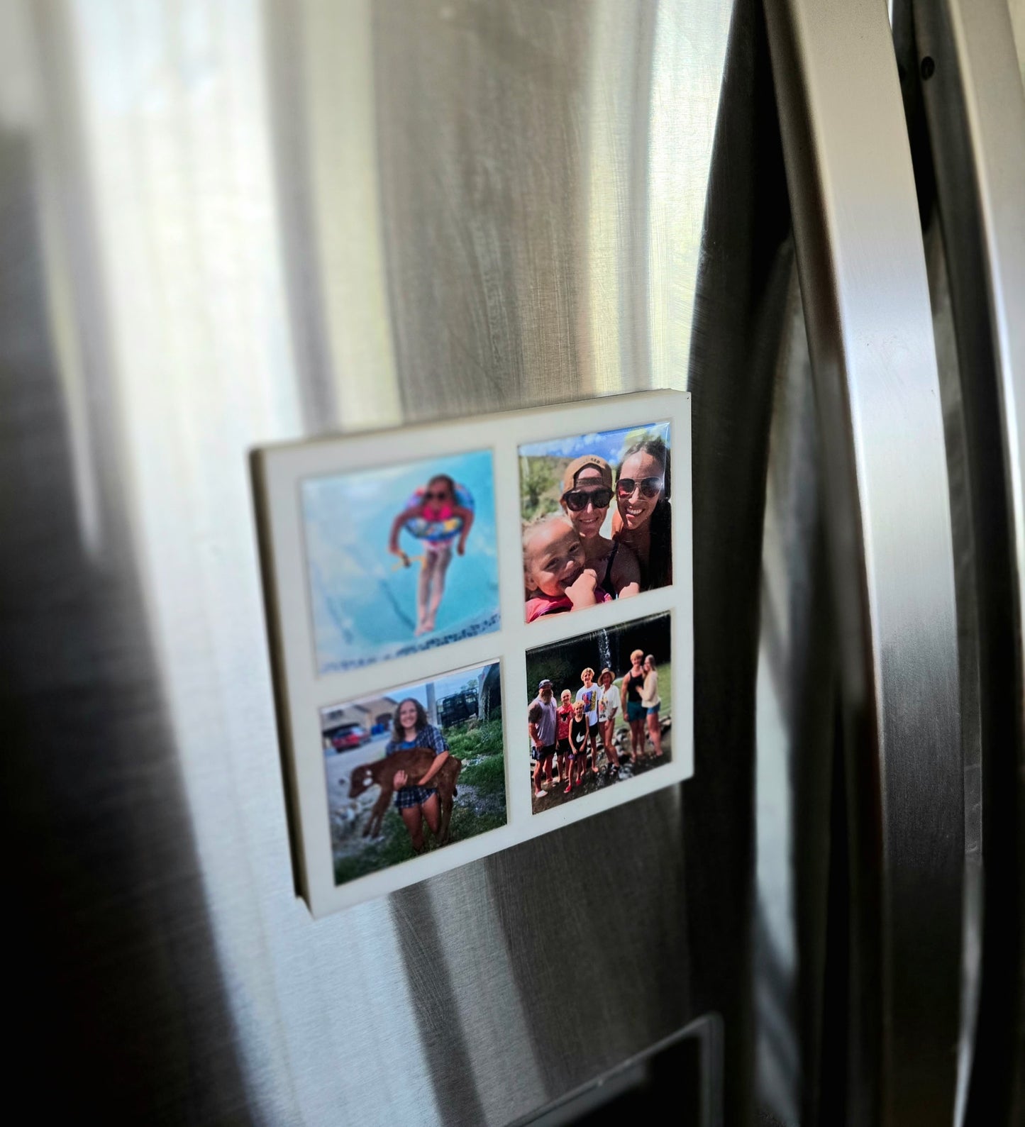 Set of 4 Custom 2" Photo Magnet